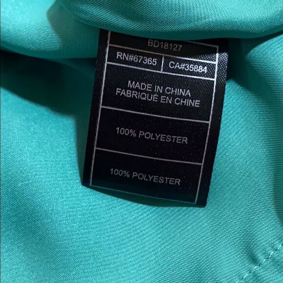 BB Dakota Dress Womens Size 4 Edie chiffon Mini fit and flare Green Pleated - Picture 7 of 7